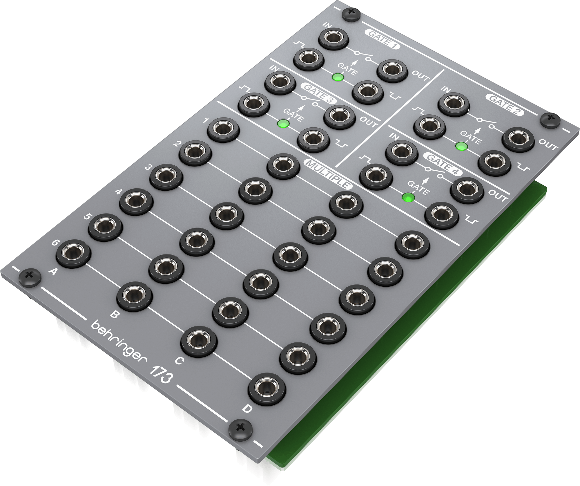 Behringer 173 QUAD GATE/MULTIPLES Legendary Analog Quad Gate and