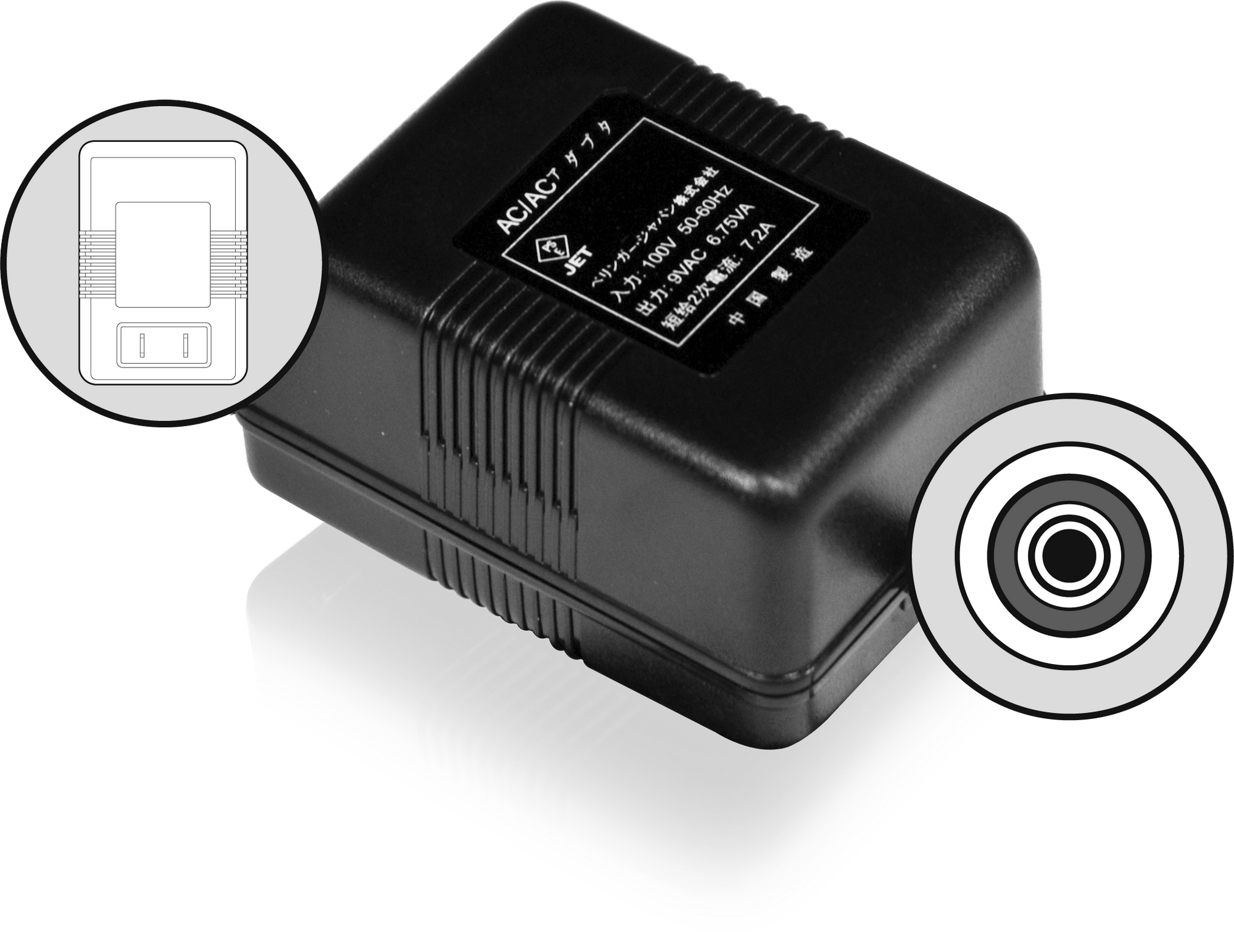 Behringer PSU11-JP 100V JP Replacement Power Supply for NOX101