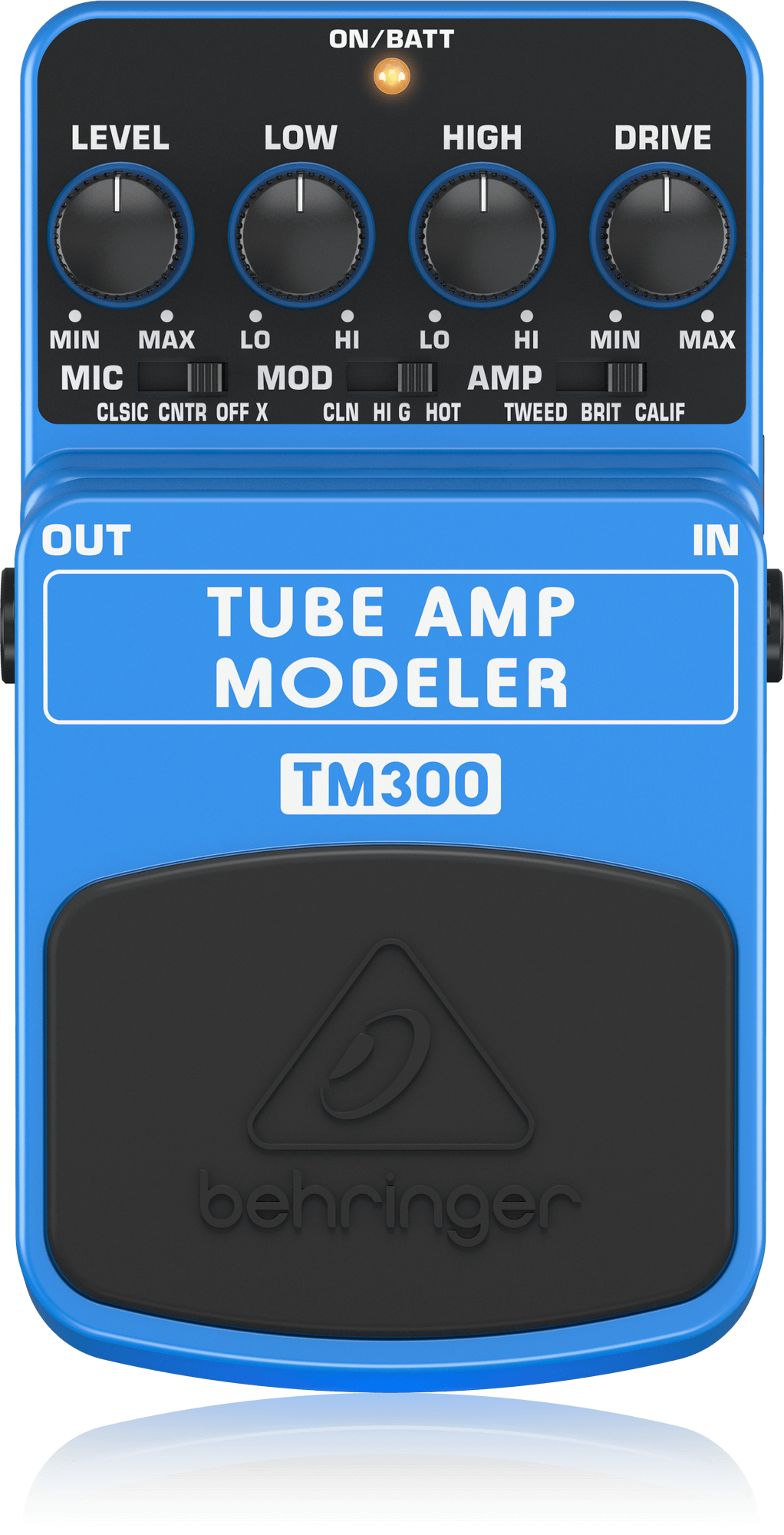 Behringer TM300 Ultimate Tube Amp Modeling Effects Pedal