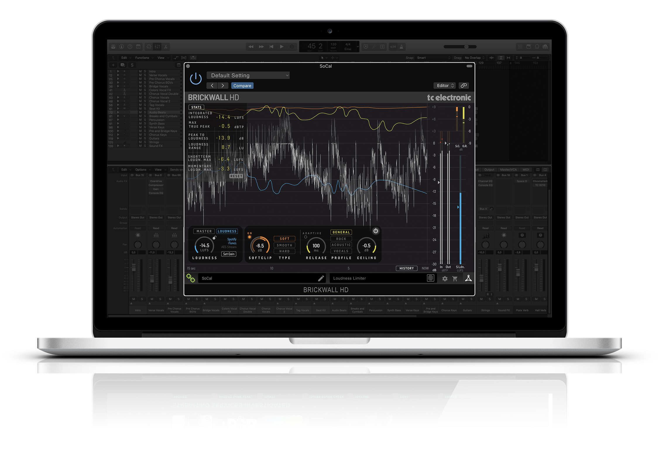Tc Electronic BRICKWALL HDDT Mastering Brickwall Limiter PlugIn with