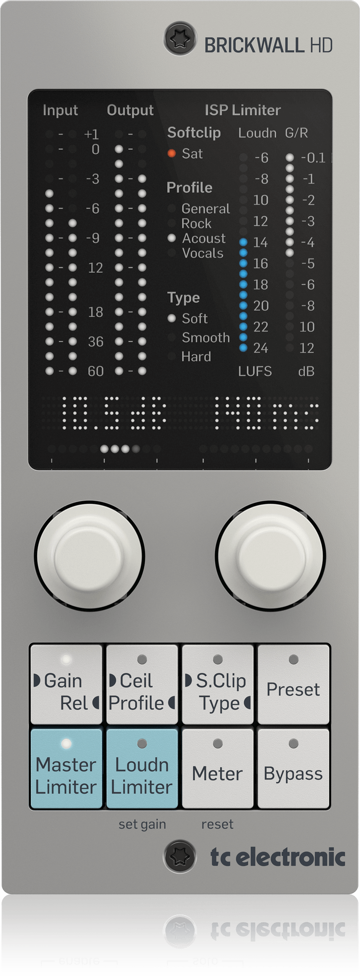 Tc Electronic BRICKWALL HD-DT Mastering Brickwall Limiter Plug-In with Dedicated Hardware Interface