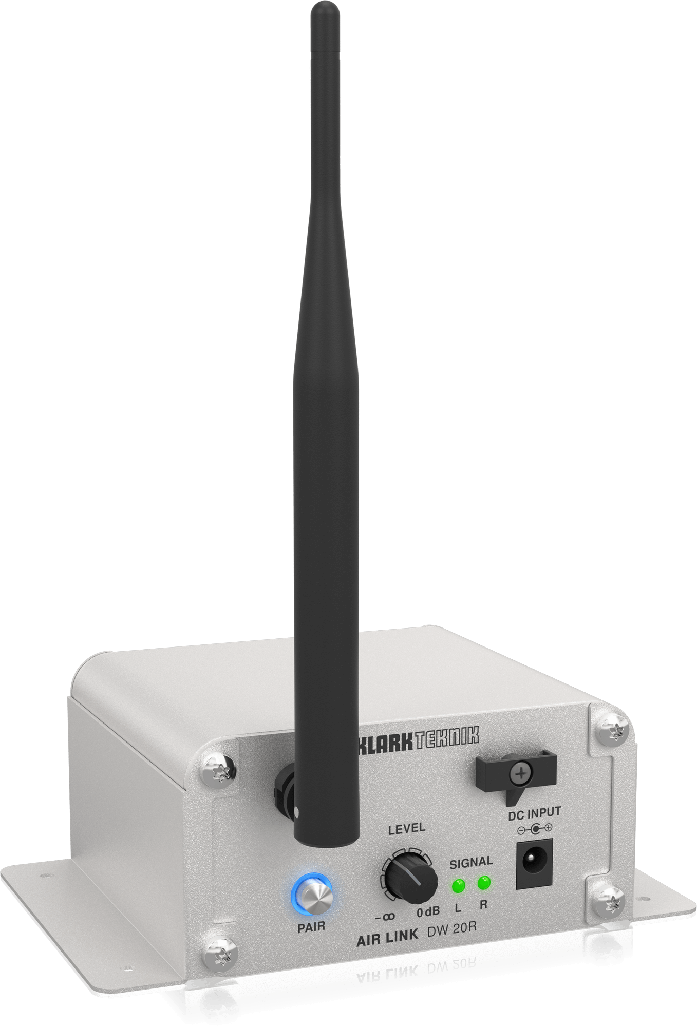 Klark Teknik DW 20R 2.4 GHz Wireless Stereo Receiver for High