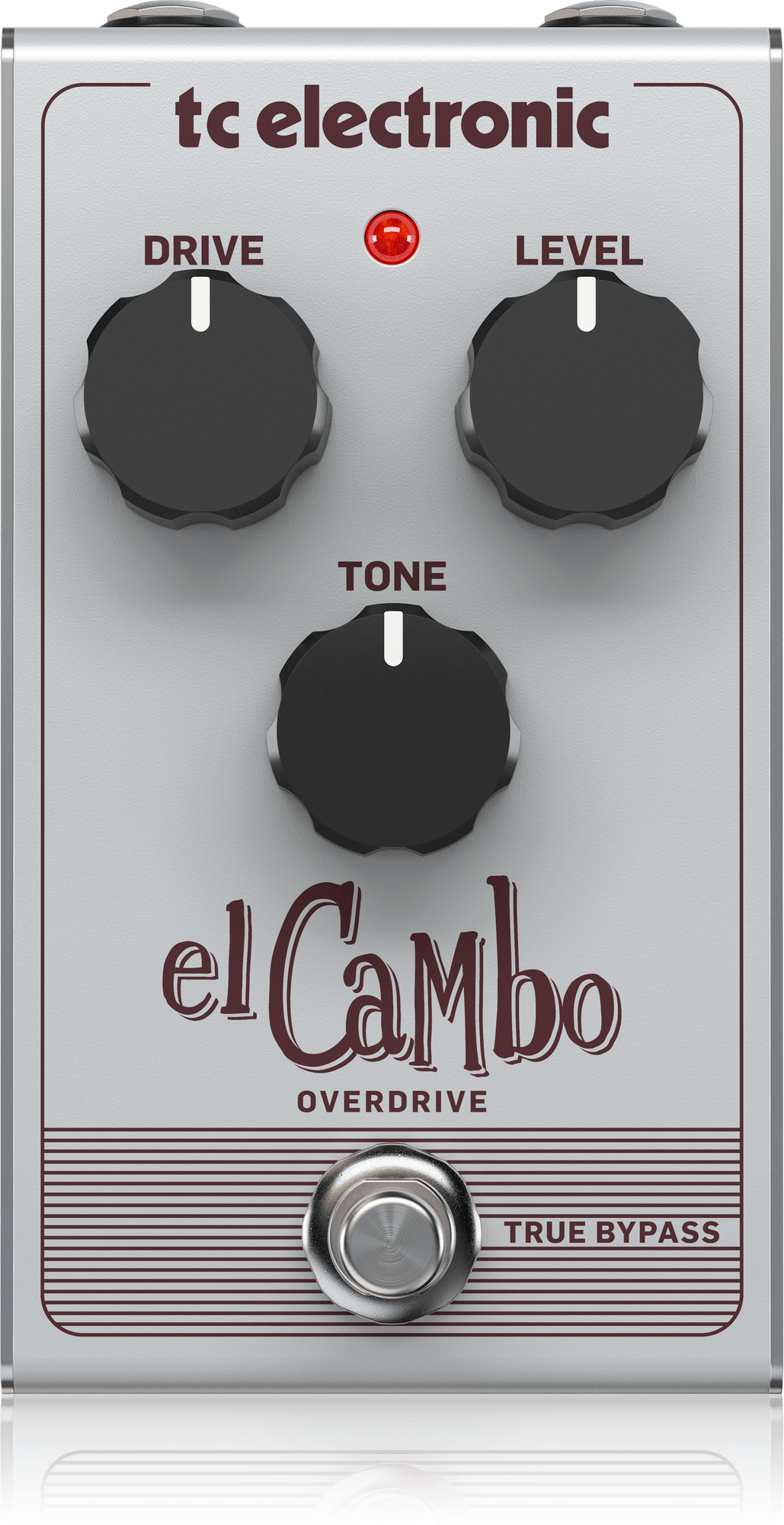 Tc Electronic EL CAMBO OVERDRIVE Classic Tube Overdrive Pedal with Intuitive 3-Knob Interface for Essential Blues Rock Tones