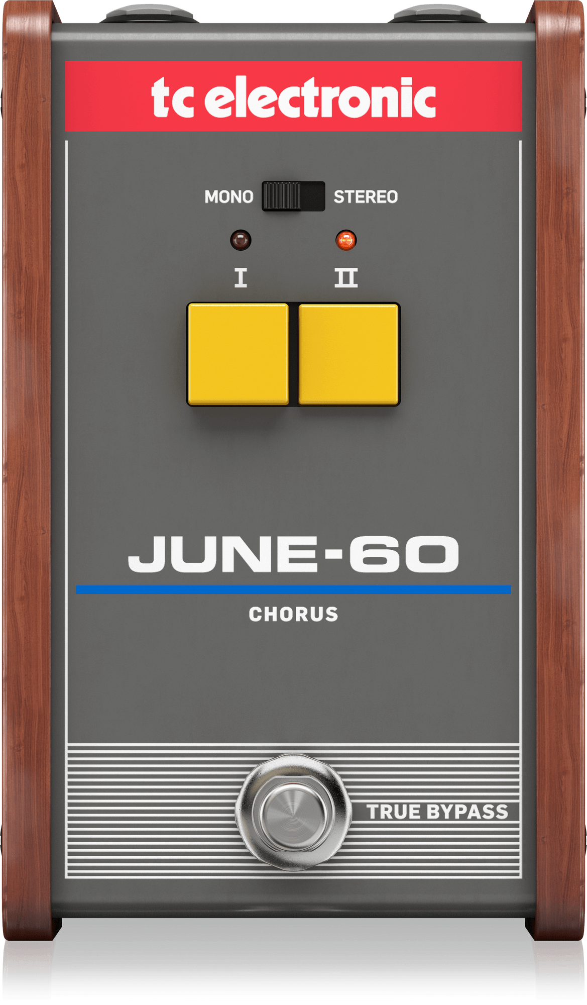 TC Electronic Jun-60 Legendary Stereo Chorus with 2-Button Effect Selector and BBD Circuitry