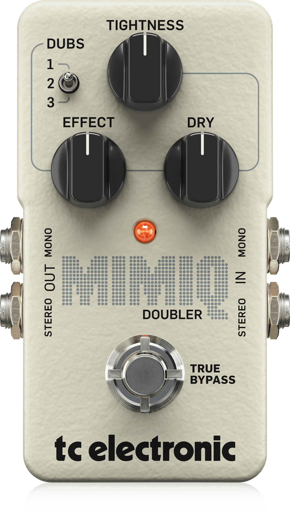 TC Electronic MIMIQ DOUBLER Ground-Breaking Guitar Doubler Pedal with 3 Tracks